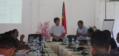 MAP-JICA halao Workshop Kona-ba Jestaun Partisipatoriu Irigasaun