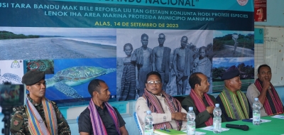 MAPPF Kontinua Halo Tara Bandu Iha Area Protejida Mariña Manufahi Manufahi