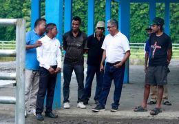 Ministru Agricultura observa direta karau Timor Susuben iha Natarbora